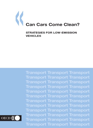 Can Cars Come Clean? Strategies for Low-Emission Vehicles