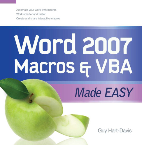 Word 2007 Macros & VBA Made Easy (Made Easy Series)