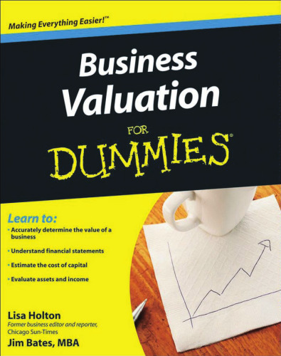 Business Valuation For Dummies (For Dummies (Business & Personal Finance))