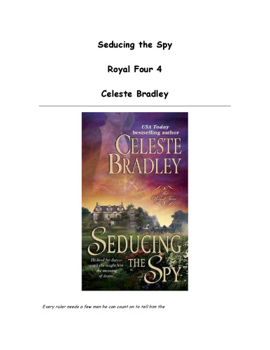 Seducing The Spy (Royal Four, Book 4)