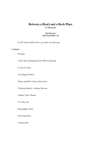 Between a Heart and a Rock Place: A Memoir