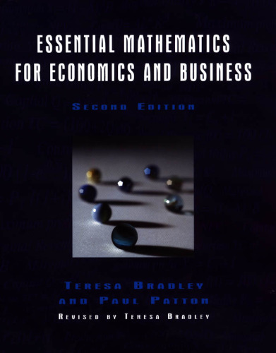 Essential Mathematics for Economics and Business