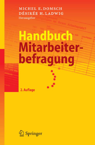 Handbuch Mitarbeiterbefragung, 2. Auflage