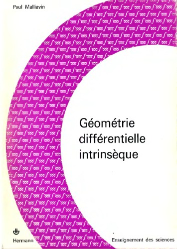 Géométrie différentielle intrinsèque  French