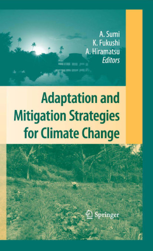 Adaptation and Mitigation Strategies for Climate Change