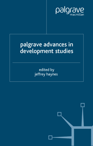 Palgrave Advances in Development Studies (Palgrave Advances)