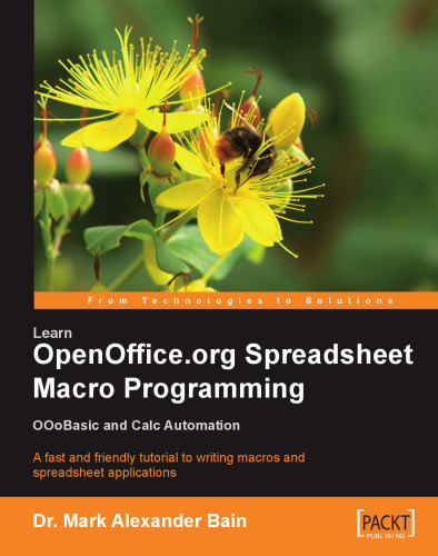 Learn OpenOffice.org Spreadsheet Macro Programming