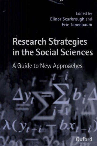 Research Strategies in the Social Sciences: A Guide to New Approaches