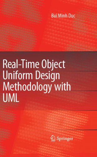 Real-Time Object Uniform Design Methodology with UML