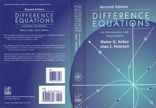 Difference Equations: An Introduction with Applications, Second Edition