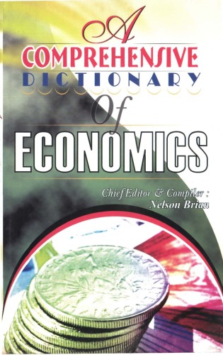 A Comprehensive Dictionary of Economics