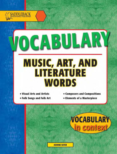 Music, Art and Literature (Vocabulary in Context)