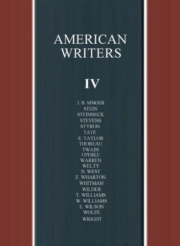 AMERICAN WRITERS, Volume 4