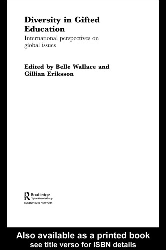 Diversity in Gifted Education: International Perspectives on Global Issues