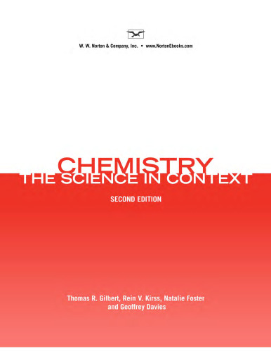 Chemistry: The Science in Context (Second Edition)