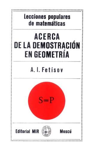 Acerca de la Demostración en Geometría