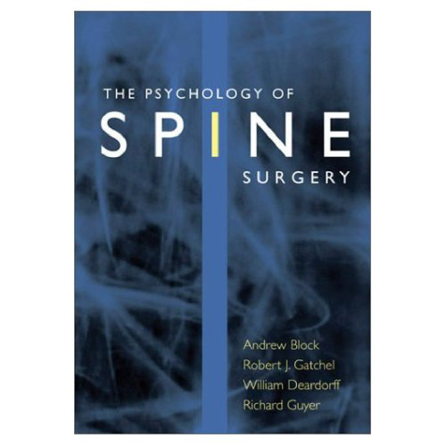 The Psychology of Spine Surgery