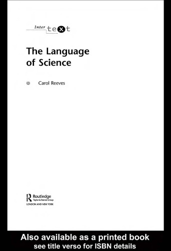 The Language of Science (Intertext)