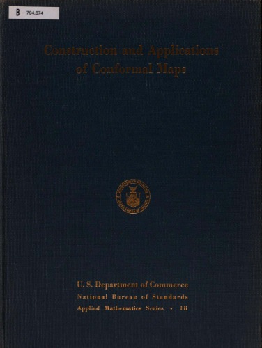 Construction and Applications of Conformal Maps, Proceedings of a Symposium