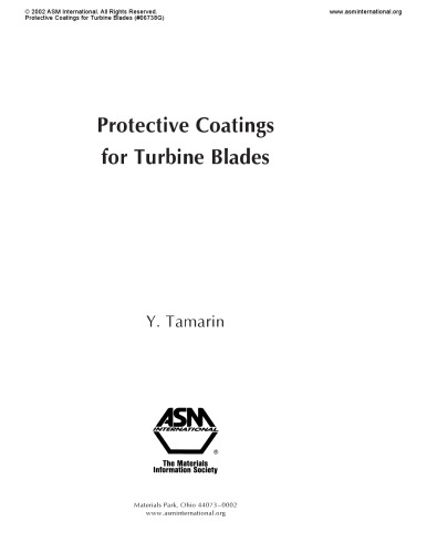 Protective Coatings for Turbine Blades