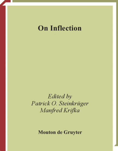 On Inflection (Trends in Linguistics. Studies and Monographs)