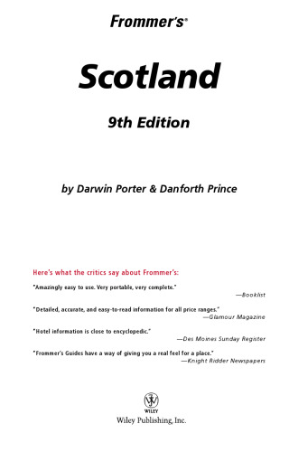 Frommer's Scotland (2005) (Frommer's Complete)