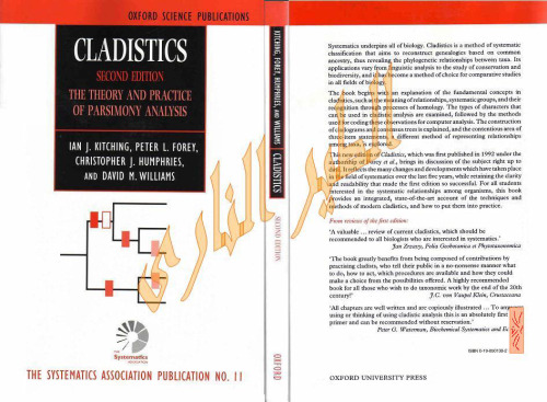 Cladistics: Theory and Practice of Parsimony Analysis (Systematics Association Publications, 11)