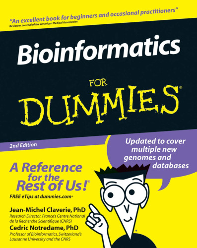 Bioinformatics For Dummies