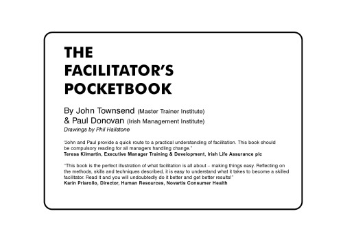 Facilitator's Pocketbook