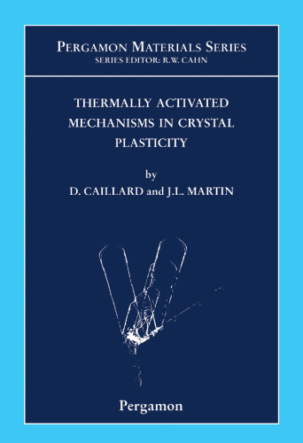 Thermally Activated Mechanisms in Crystal Plasticity