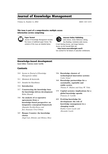 Knowledge-based development