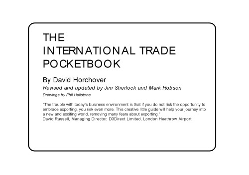 The International Trade Pocketbook (Management Pocketbooks)