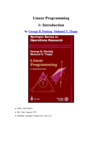 Linear Programming