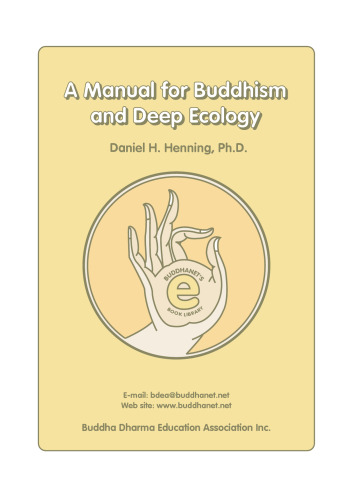 Buddhism and Deep Ecology