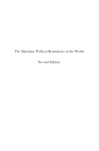 The Maritime Political Boundaries Of The World