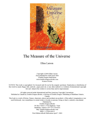 The Measure of the Universe