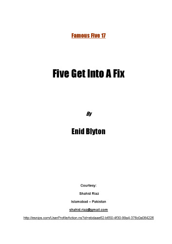 Five Get into a Fix (Famous Five)