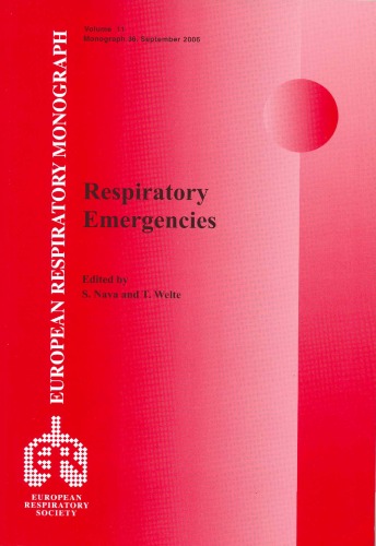 Respiratory Emergencies  (Monograph of the European Respiratory Society)