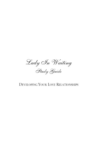 Lady in Waiting: Devotional Journal and Study Guide