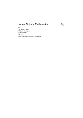 Combinatorial Stochastic Processes: Ecole d’Eté de Probabilités de Saint-Flour XXXII – 2002