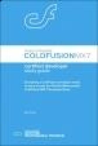 Macromedia ColdFusion MX 7 Certified Developer Study Guide