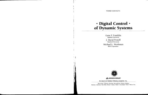 Digital Control of Dynamic Systems