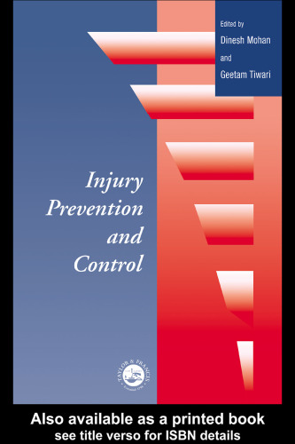 Injury Prevention and Control