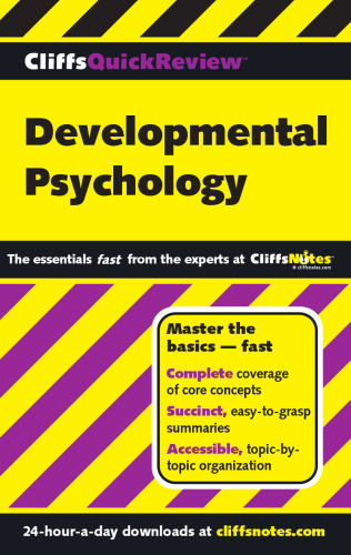 Developmental Psychology (Cliffs Quick Review)