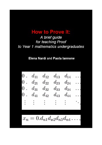 How to Prove it: A Brief Guide for Teaching Proof to Year 1 Mathematics Undergraduate