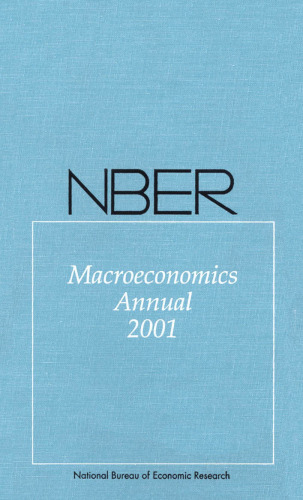 NBER Macroeconomics Annual 2001