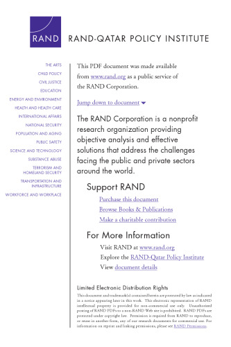 Facing Human Capital Challenges of the 21st Century: Education and Labor Market Initiatives in Lebanon, Oman, Qatar, and the United Arab Emirates (2008)