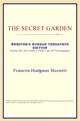 The Secret Garden (Webster's Korean Thesaurus Edition)