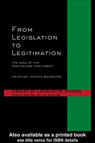 From Legislation to Legitimation: The Role of the Portuguese Parliament