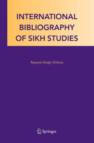 International Bibliography of Sikh Studies